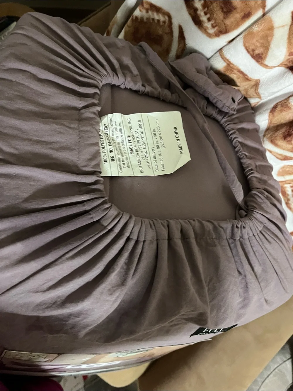 UGG Devon Full/Queen Comforter Set - dusty Mauve